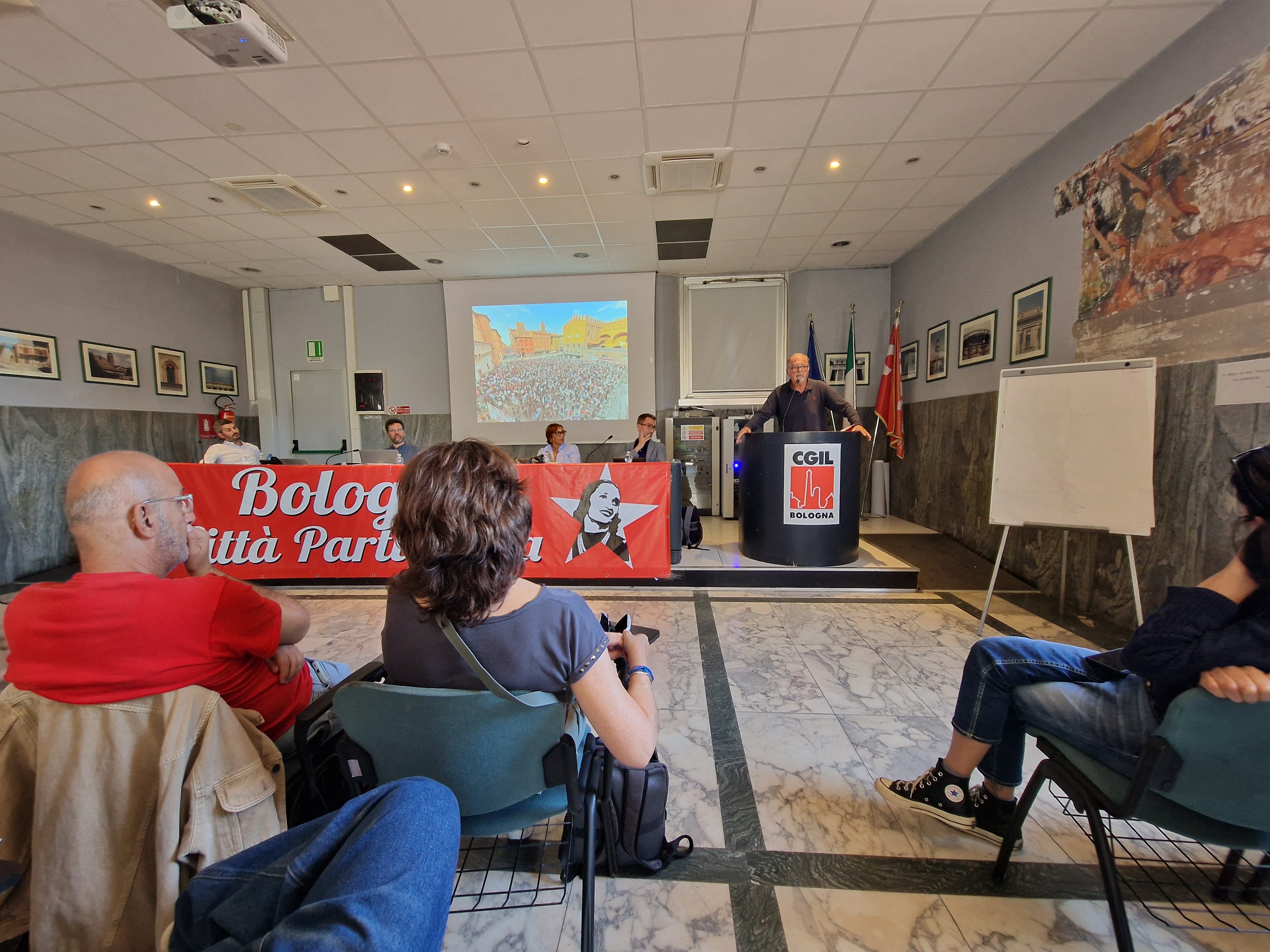Caso Fakir, Anselmo e Lafram ospiti dell'Assemblea generale della Cgil Bologna 