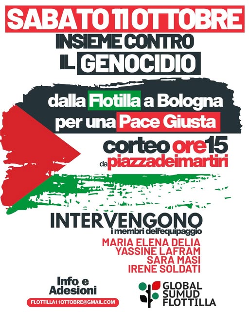 Sabato 11 ottobre