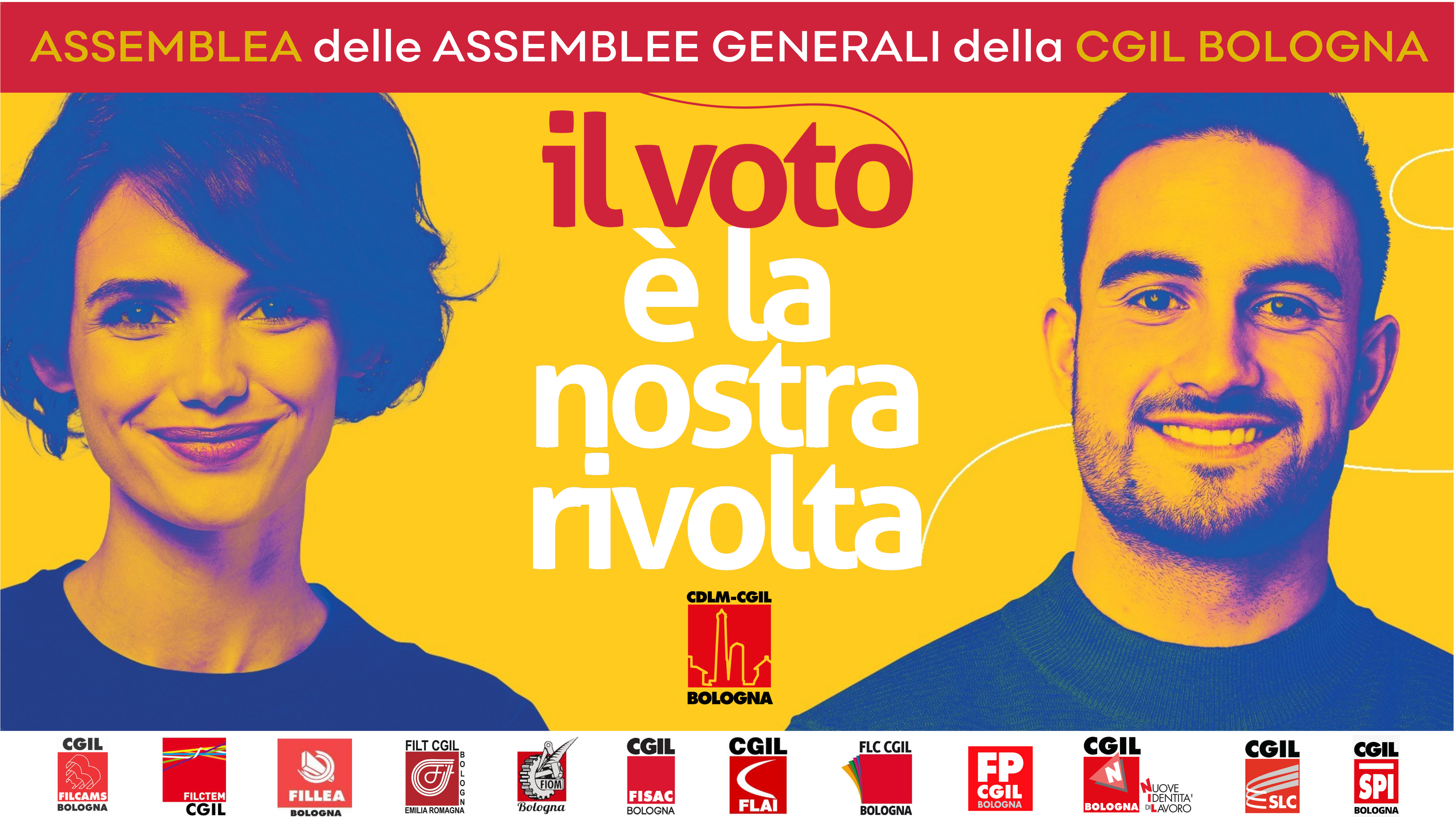Al lavoro, alla lotta, alle urne! Il 4 marzo l'Assemblea delle assemblee generali della Cgil di Bologna