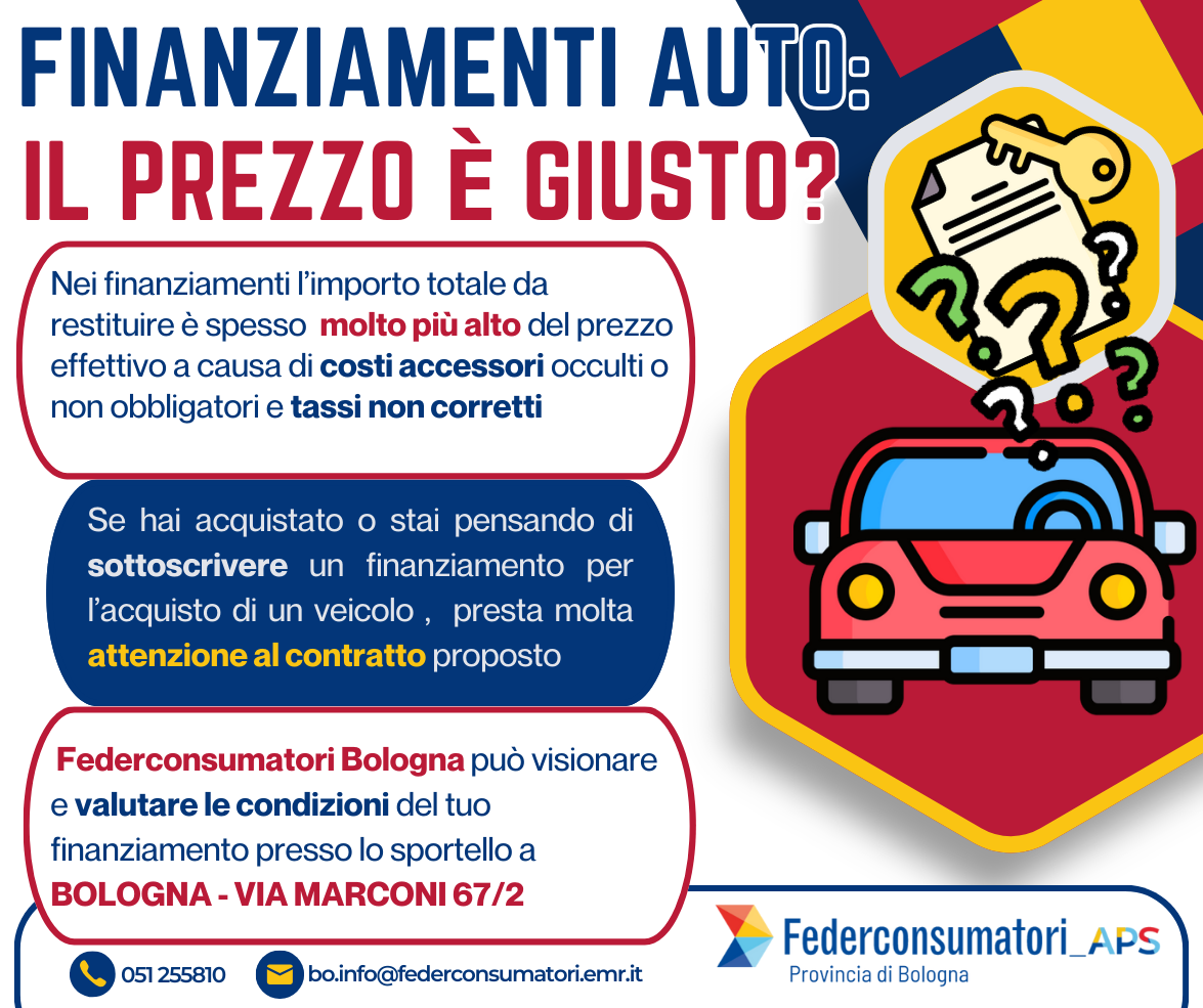 FINANZIAMENTI AUTO SPESSO GLI INTERESSI ECCEDONO I LIMITI DI LEGGE. LA CONSEGUENZA? IL DIRITTO ALLA RESTITUZIONE DELLE SOMME