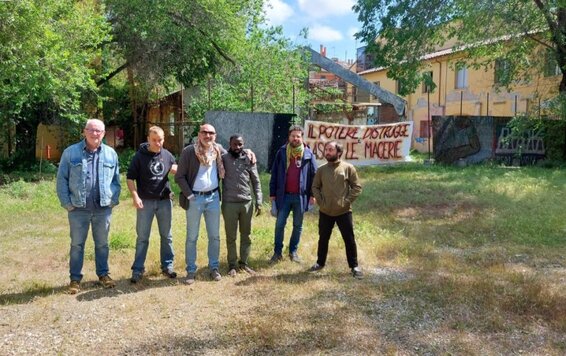 La Camera del Lavoro in visita alla caserma Masini