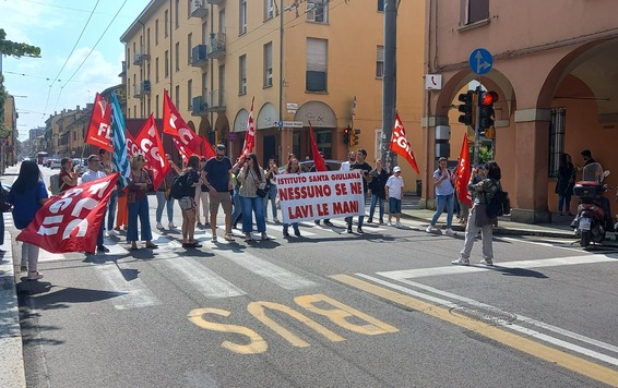 Crisi istituto Santa Giuliana: adesione totale allo sciopero