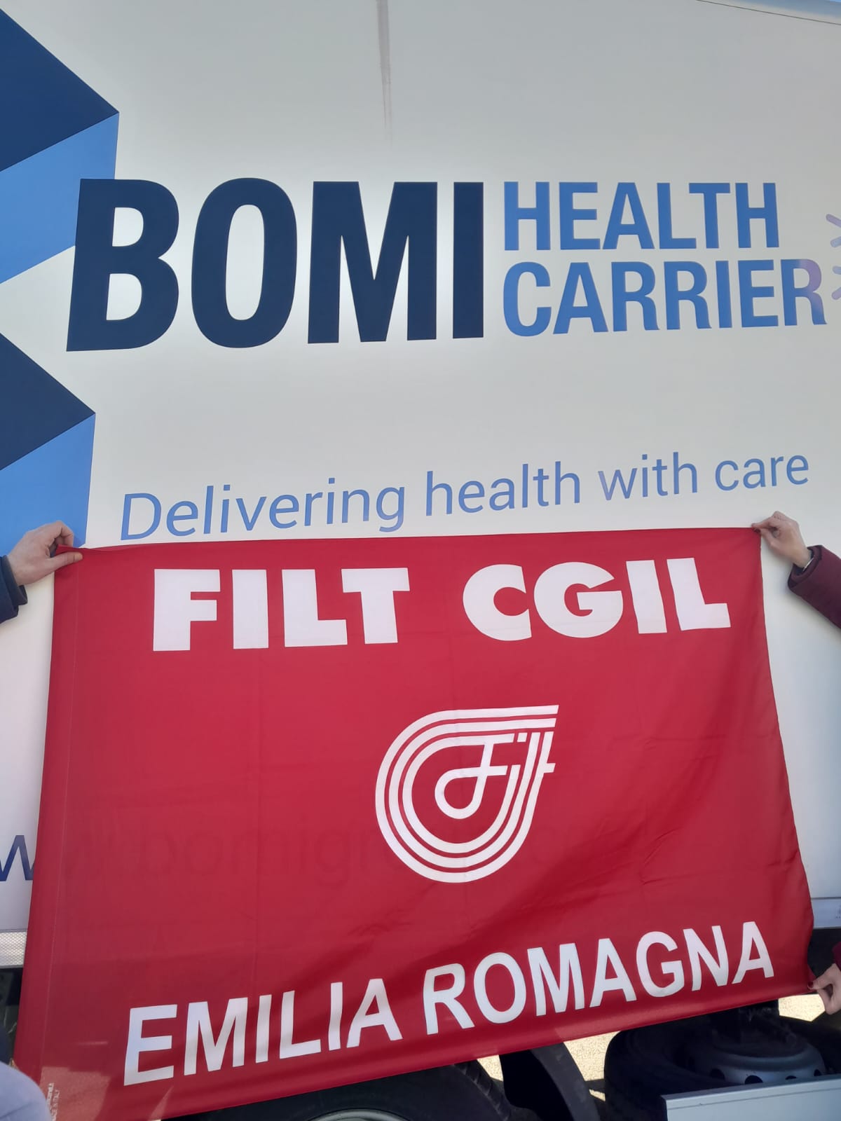 Interporto di Bologna: € 6,37 lordi all'ora per gli autisti in appalto per conto della multinazionale BOMI GROUP…COSI' NON VA BENE!