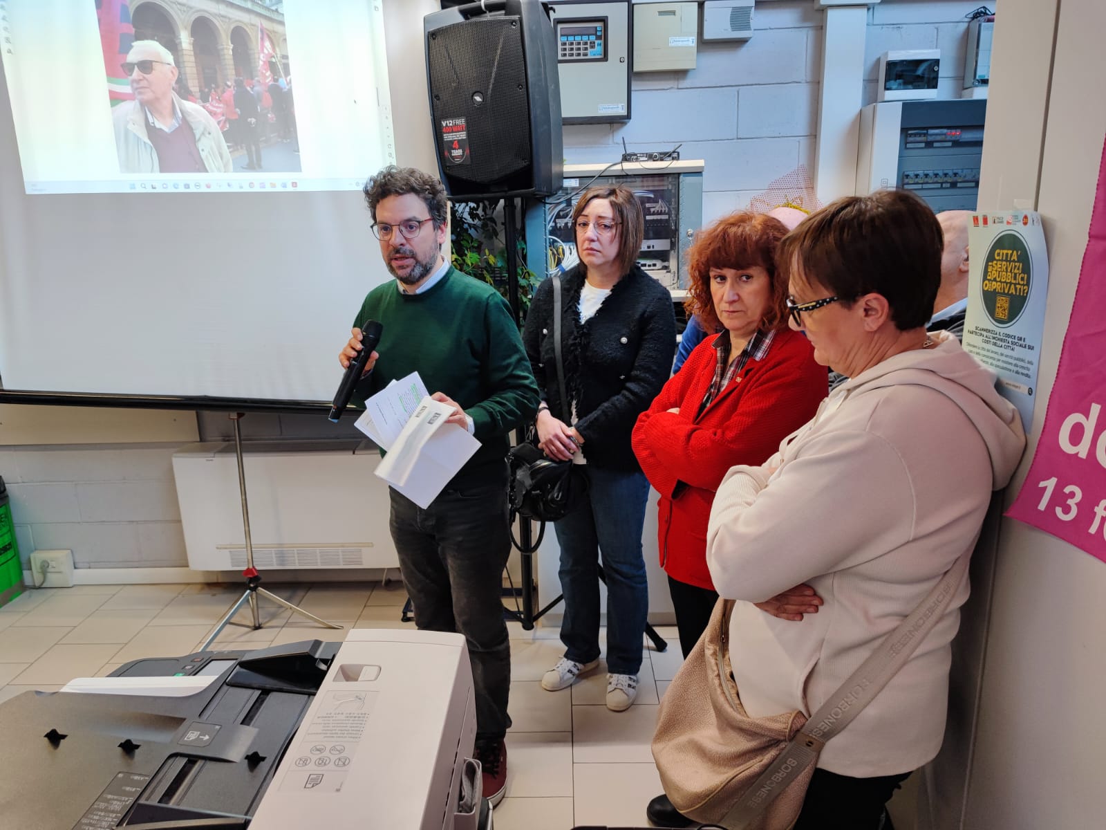 Intitolata a Giuseppe Peri la sede Cgil di Vergato 