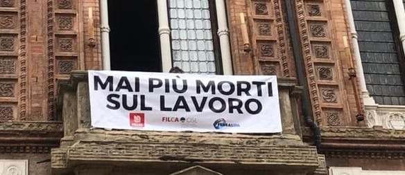 CGIL E FILLEA DI BOLOGNA PARTE CIVILE NEL PROCESSO PER L'INFORTUNIO MORTALE DI TOMMASO CRISPINO
