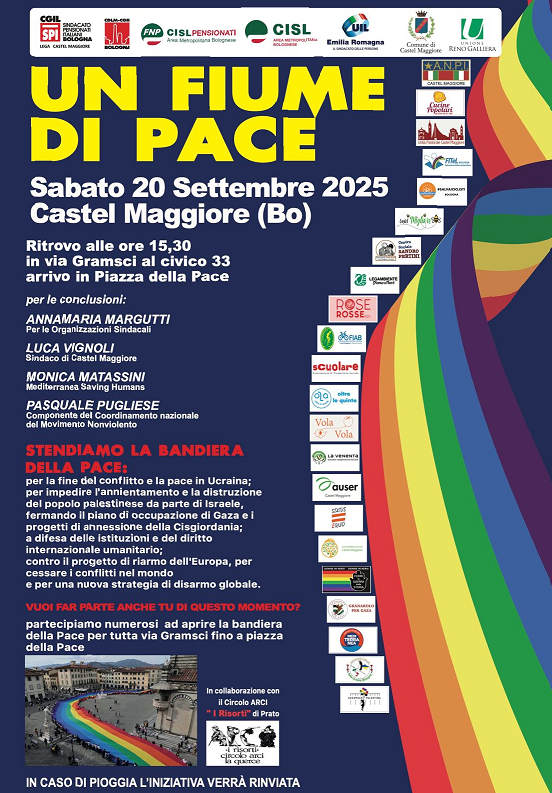 UN FIUME DI PACE a Castel Maggiore