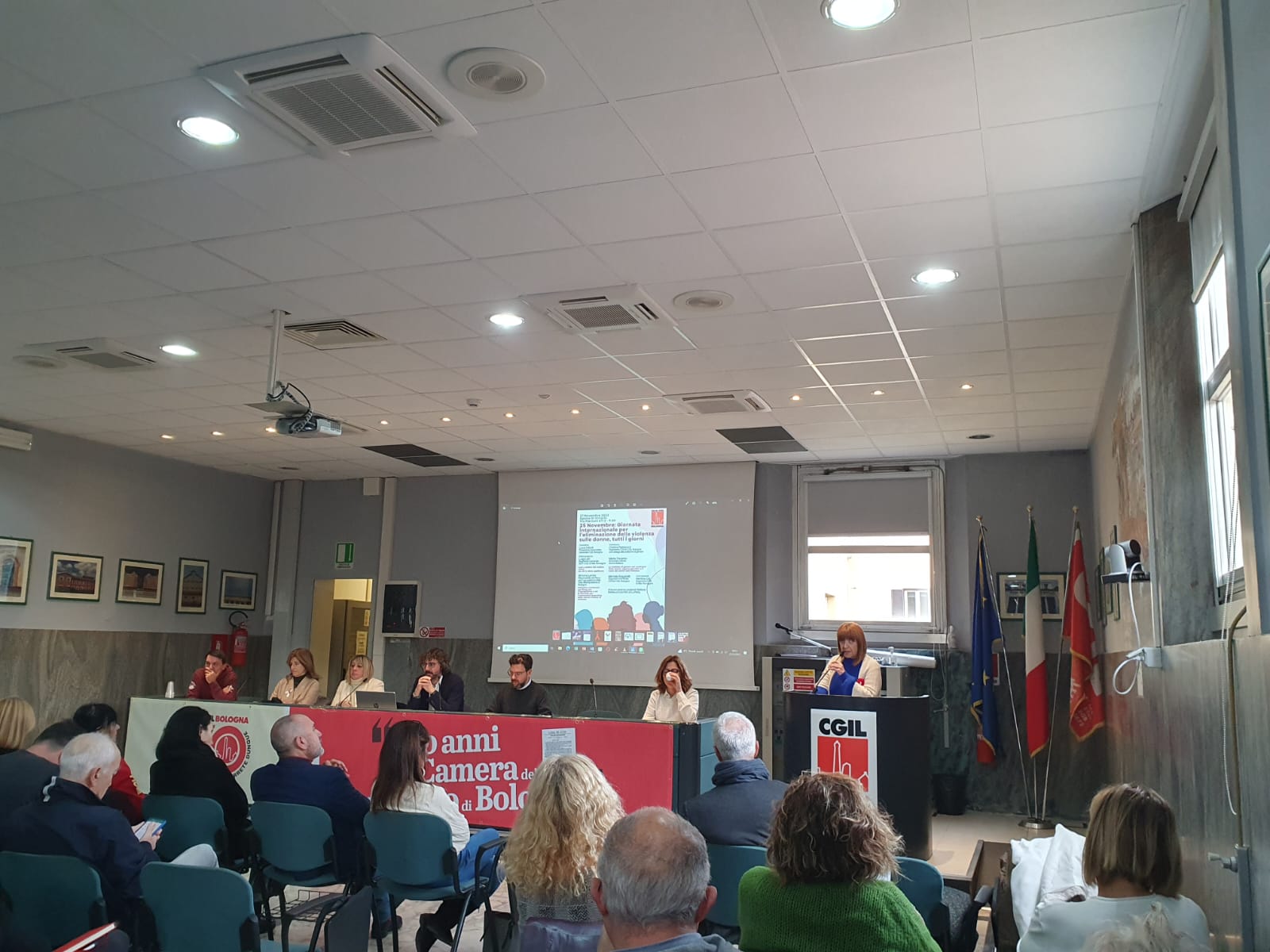 C’è un prima e un dopo questo 25 novembre. L’impegno della CGIL di Bologna per tenere insieme movimento, formazione e contrattazione